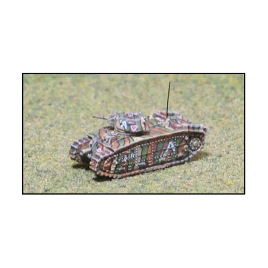 

СИМВОЛ B1-Бис, WWII Micro Armour - French - Tanks (1:285)