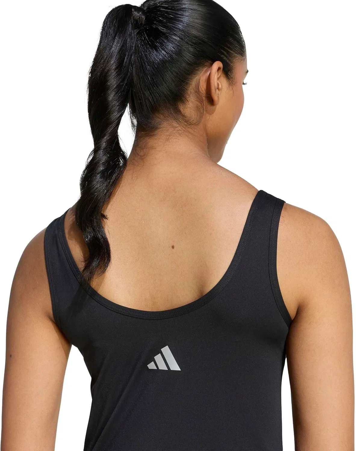 Танк топ женский Climacool adidas, Black — фото 4