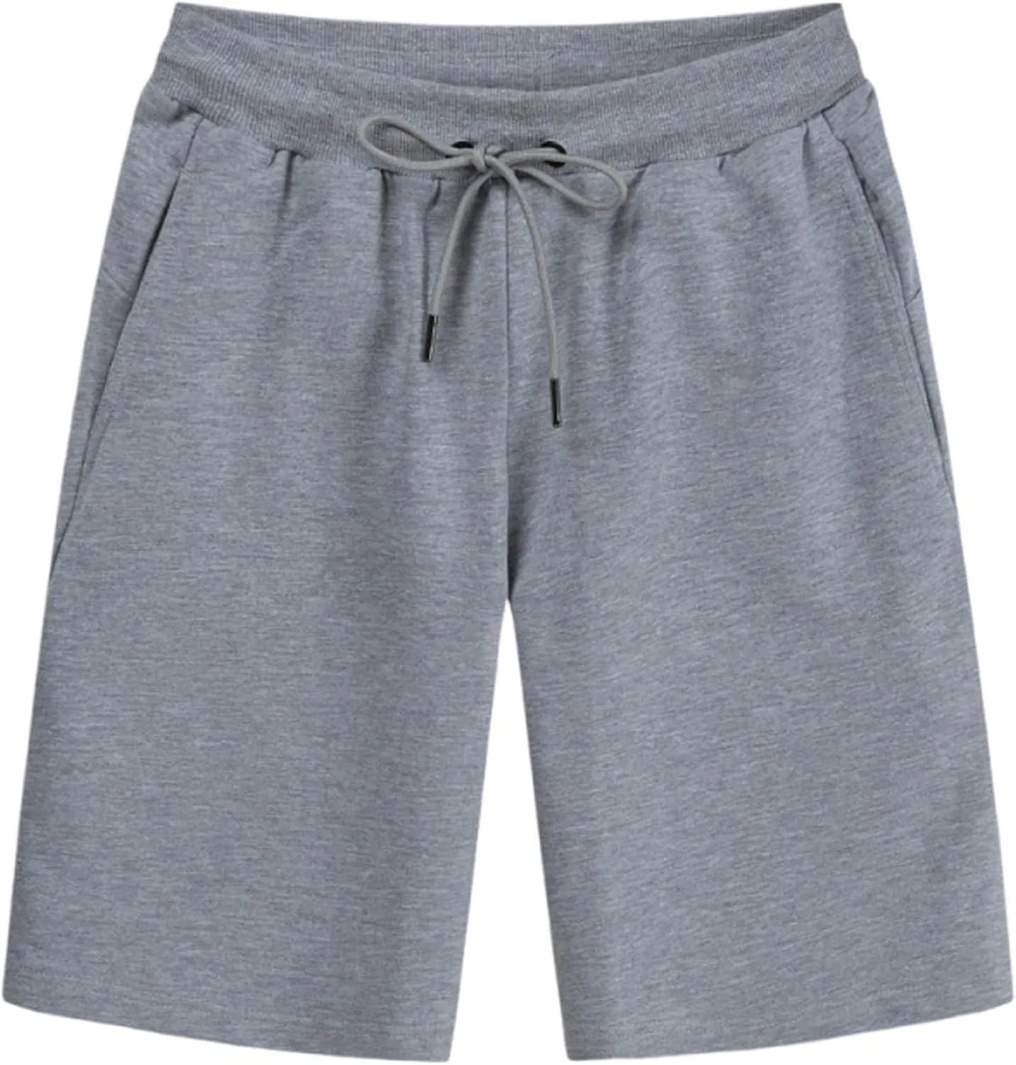 Шорты мужские хлопковые с эластичным поясом и карманами Dark Gray