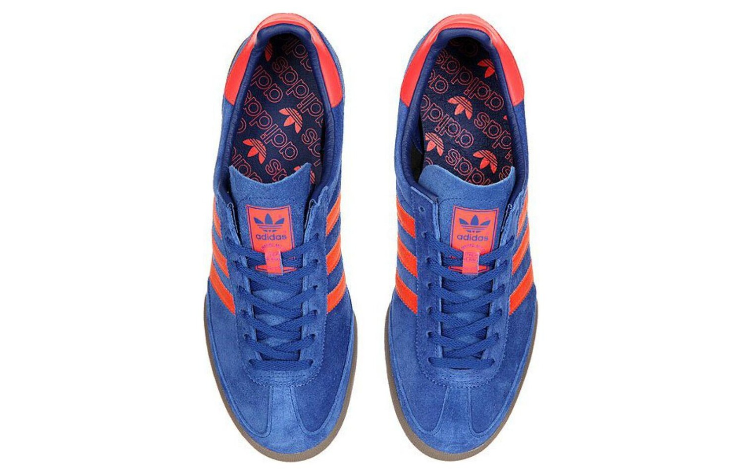 Мужские джинсы для скейтбординга adidas originals, Blue/Orange — фото 4