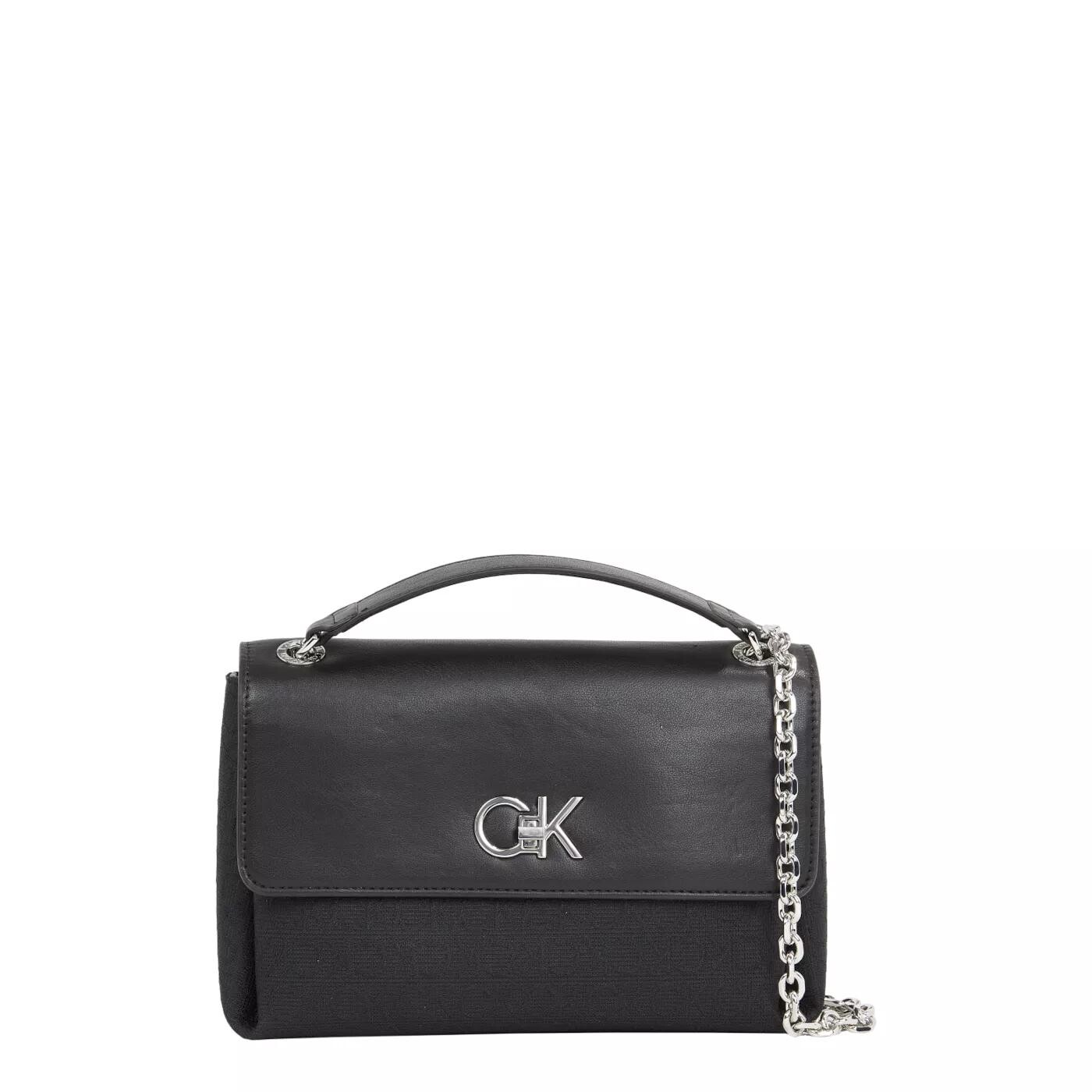

Женская сумка через плечо re lock k Calvin Klein, черный