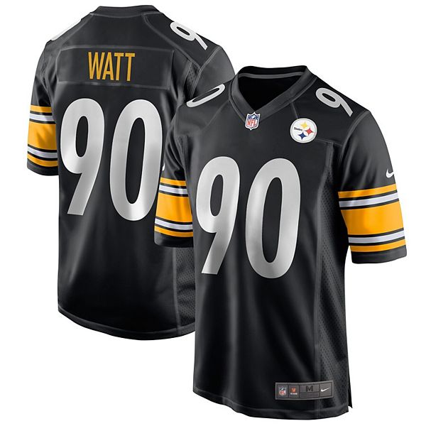 

Футболка мужская T J Watt черная Pittsburgh Steelers Nike