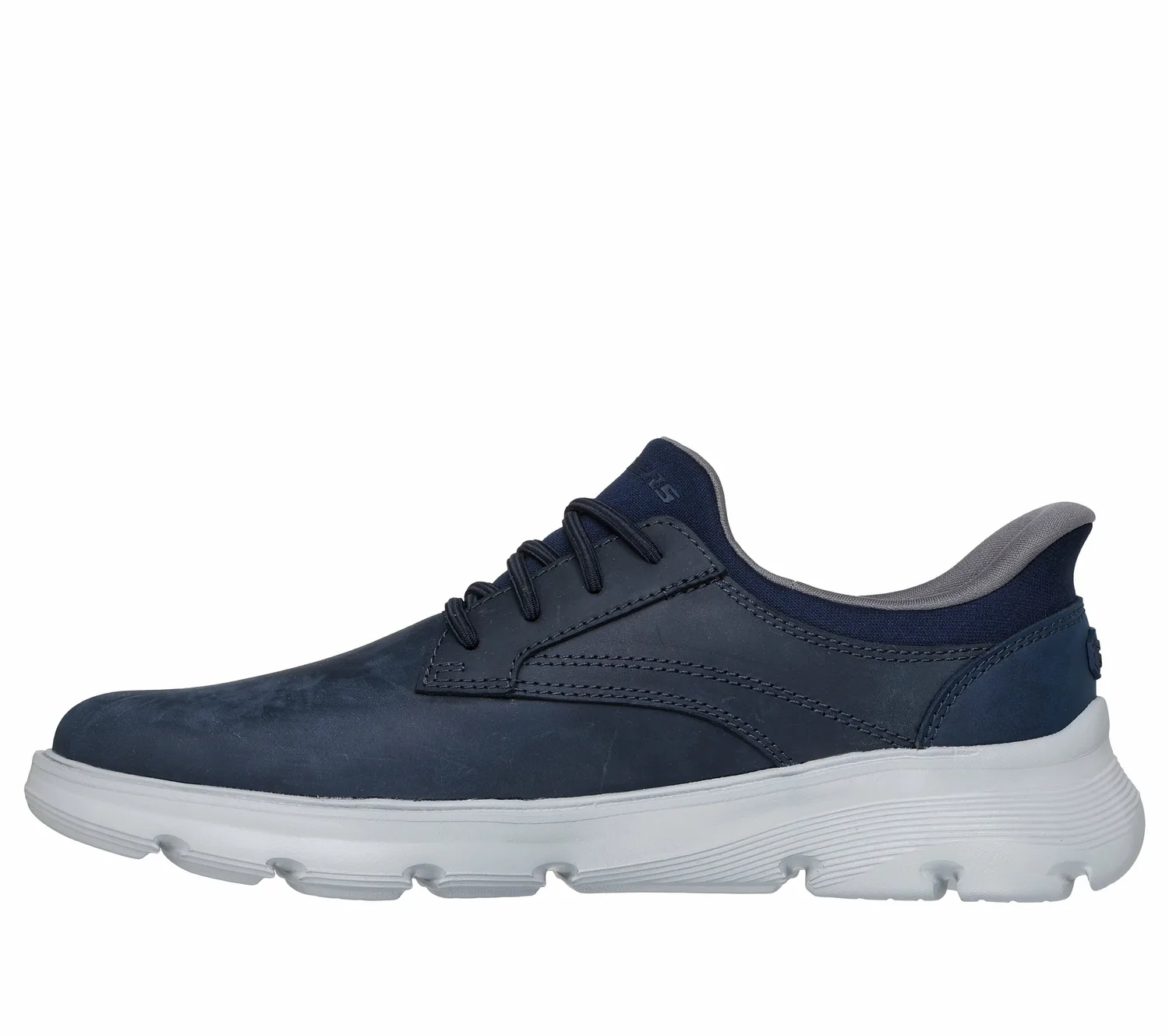 Туфли-слипоны свободного кроя: модель Arch Fit Garza-Langston Skechers, NVY — фото 4