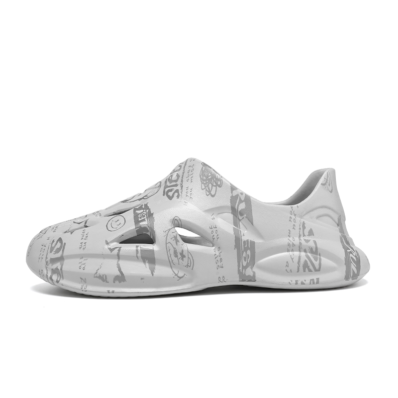 

SLIPPER DAY Клоги унисекс серые B08, цвет Gray B08