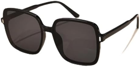 

Модные декоративные солнцезащитные очки для женщин, винтажные квадратные солнцезащитные очки для занятий спортом на открытом воздухе, защита от ультрафиолета UV400 MTZJH, Black