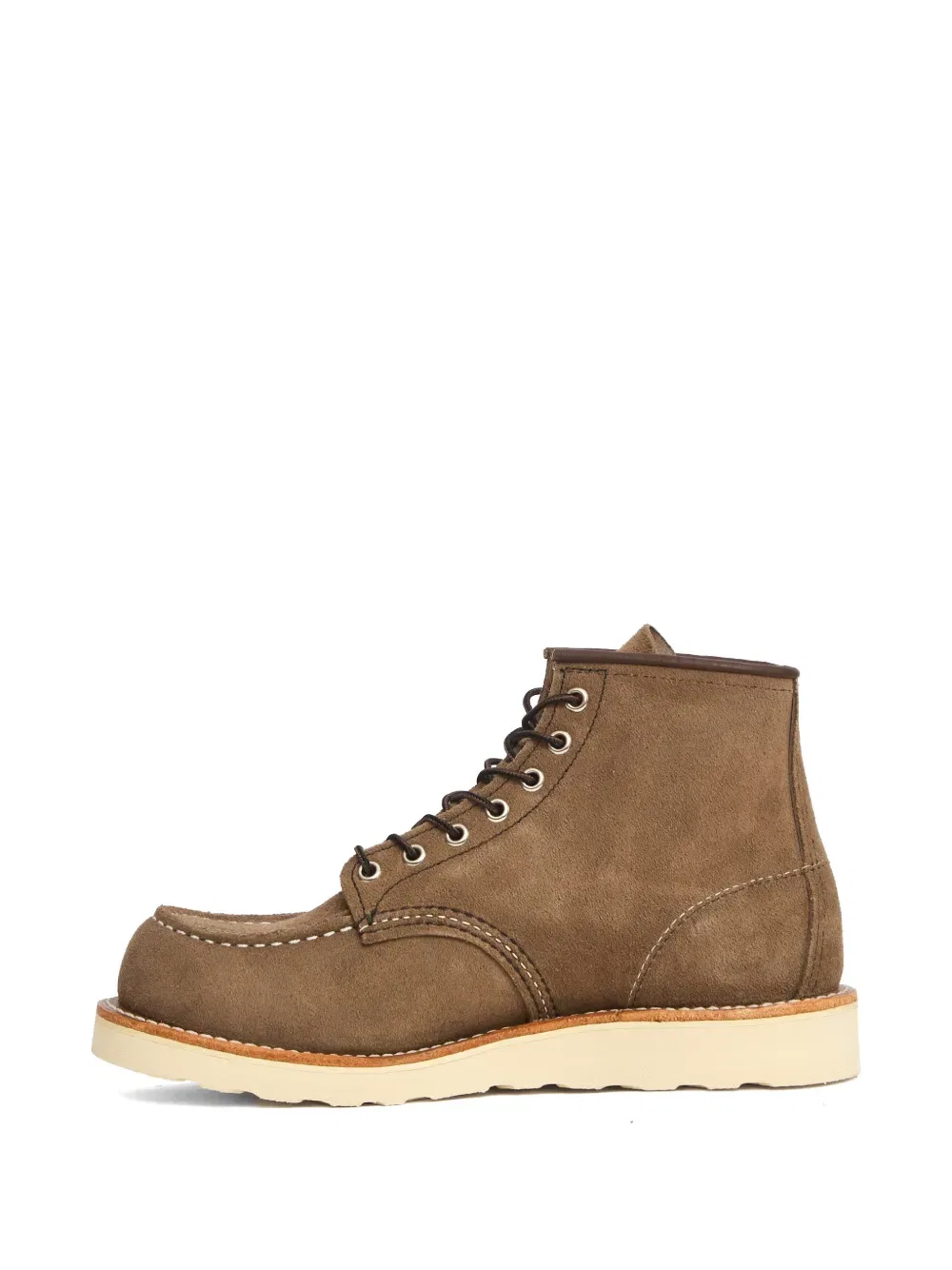 Ботинки на шнуровке с закругленным носком Red Wing Shoes, коричневый — фото 3