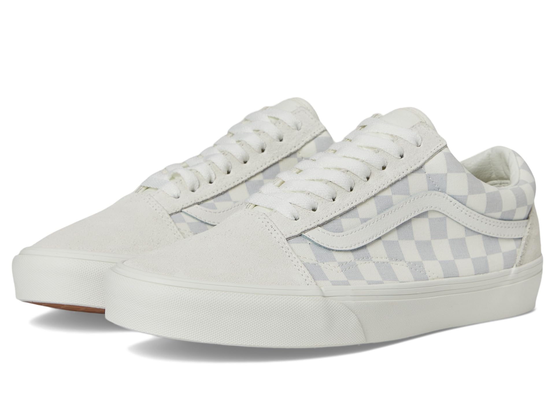 

Кроссовки Unisex Vans Old Skool, цвет Checkerboard Gray/Marshmallow