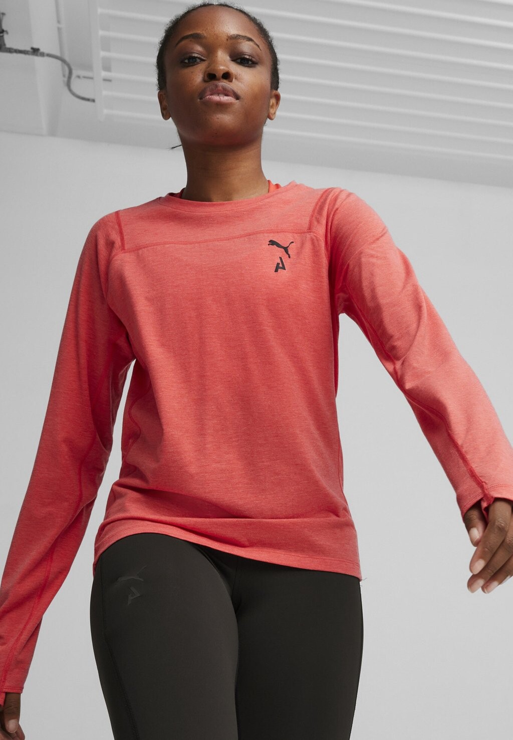 

Топ с длинными рукавами Seasons Puma, красный