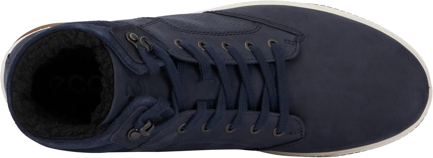 Мужские ботинки ECCO Byway Tred на шнуровке, Marine Nubuck/Night Sky Suede — фото 3