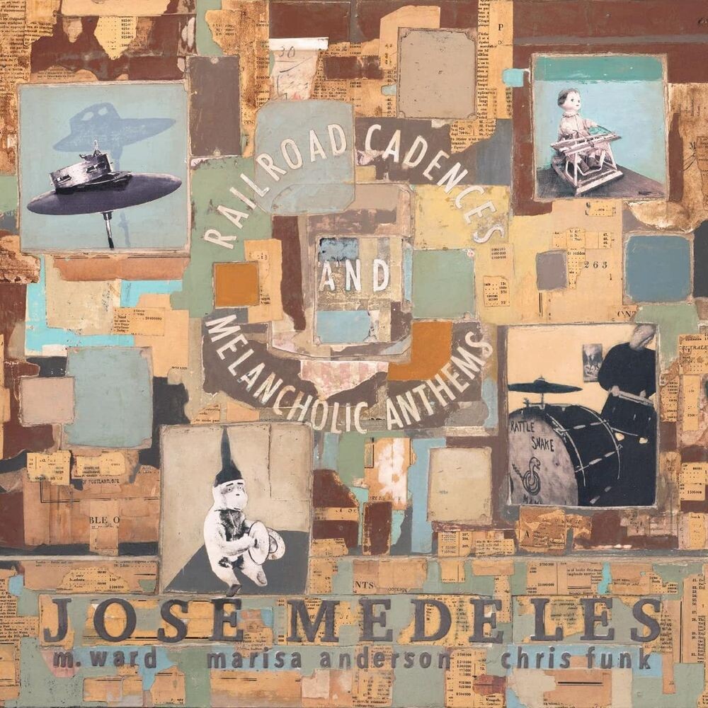

Виниловая пластинка LP Railroad Cadences & Melancholic Anthems [Black Smoke Vinyl] - Jose Medeles, M. Ward, Marisa Anderson, Chris Funk