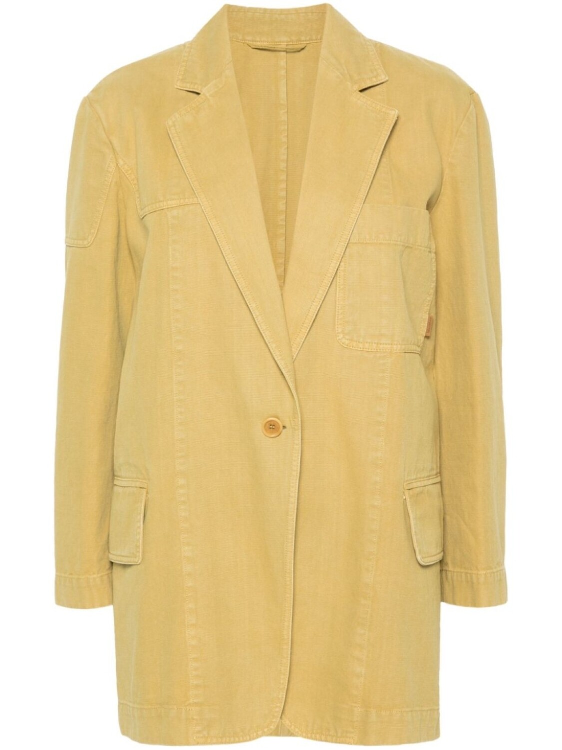 

Max Mara куртка Dizzy из канваса, желтый