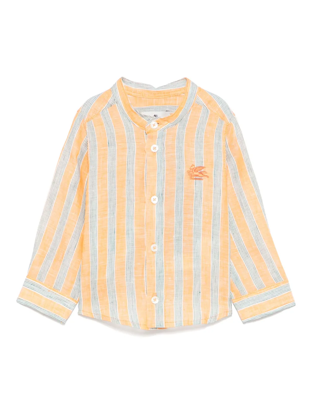 

Рубашка в полоску ETRO KIDS, желтый