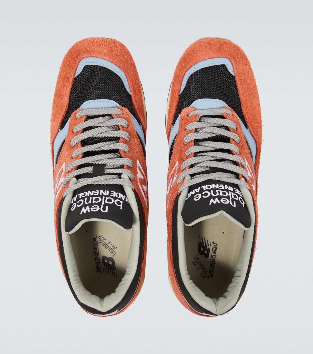 Сделано в Великобритании, кожаные кроссовки 1500 года New Balance, оранжевый — фото 4