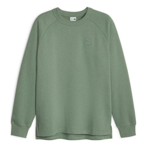

Свитер loose-fit sports pullover sweatshirt 'green' Puma, зеленый