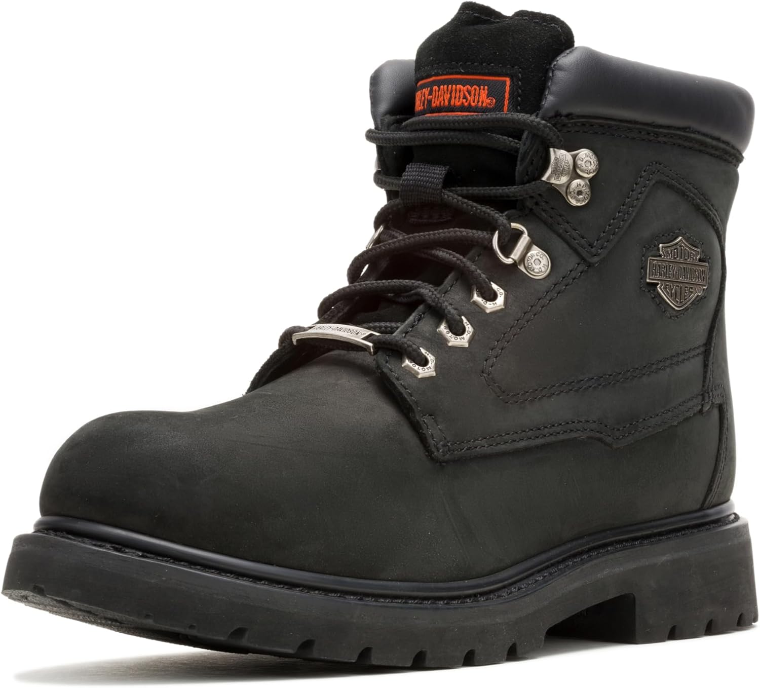 

Мужские мотоциклетные повседневные ботинки Harley-Davidson Badlands из кожи, черный