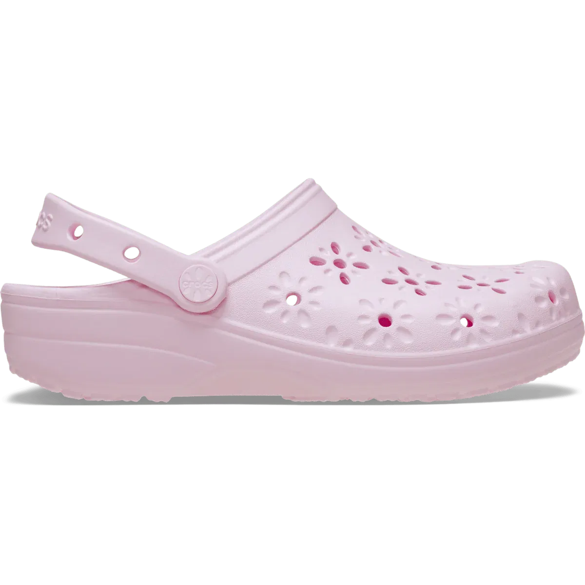 Crocs Классические сабо с цветочным узором и вырезом