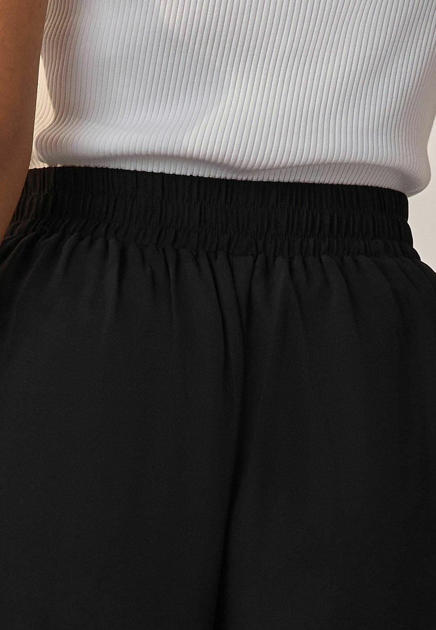 Брюки Next SHEER WIDE WITH LINING , Black — фото 4