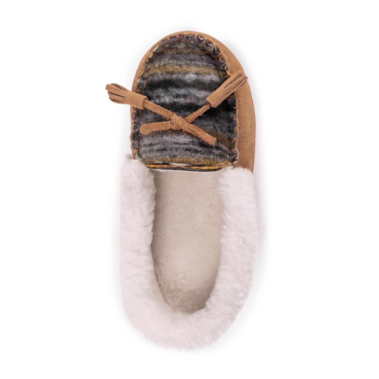 Изделия из кожи от MUK LUKS Sia Женские мокасины Тапочки MUK LUKS, коричневый — фото 4