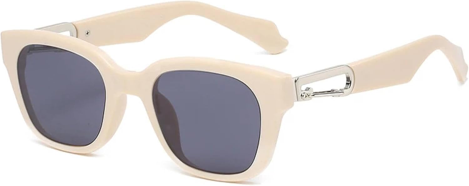 

Модные солнцезащитные очки для женщин и мужчин, трендовые, роскошные, для активного отдыха, летние, для путешествий, вождения, с защитой от УФ-излучения UV400 TKKTLLT, Beige Gray