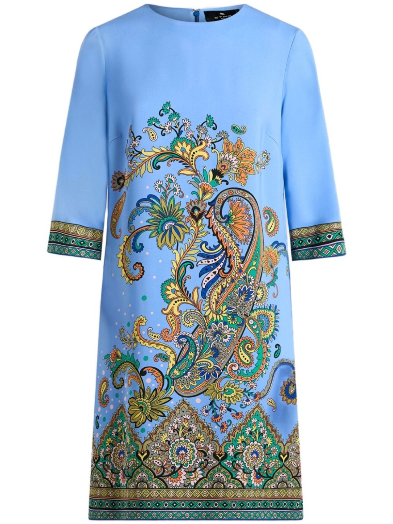

ETRO платье с принтом пейсли, синий