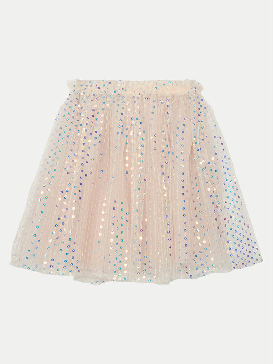 Юбка из тюля стандартный крой J5RD01 KCLO0 Guess, розовый — фото 2