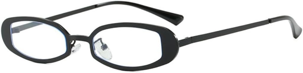 

Солнцезащитные очки в стиле металл-панк, маленькая оправа, овальная форма, для женщин и мужчин, винтажные, роскошные, с защитой от УФ-излучения UV400 TOIPASTN, 9602-c8