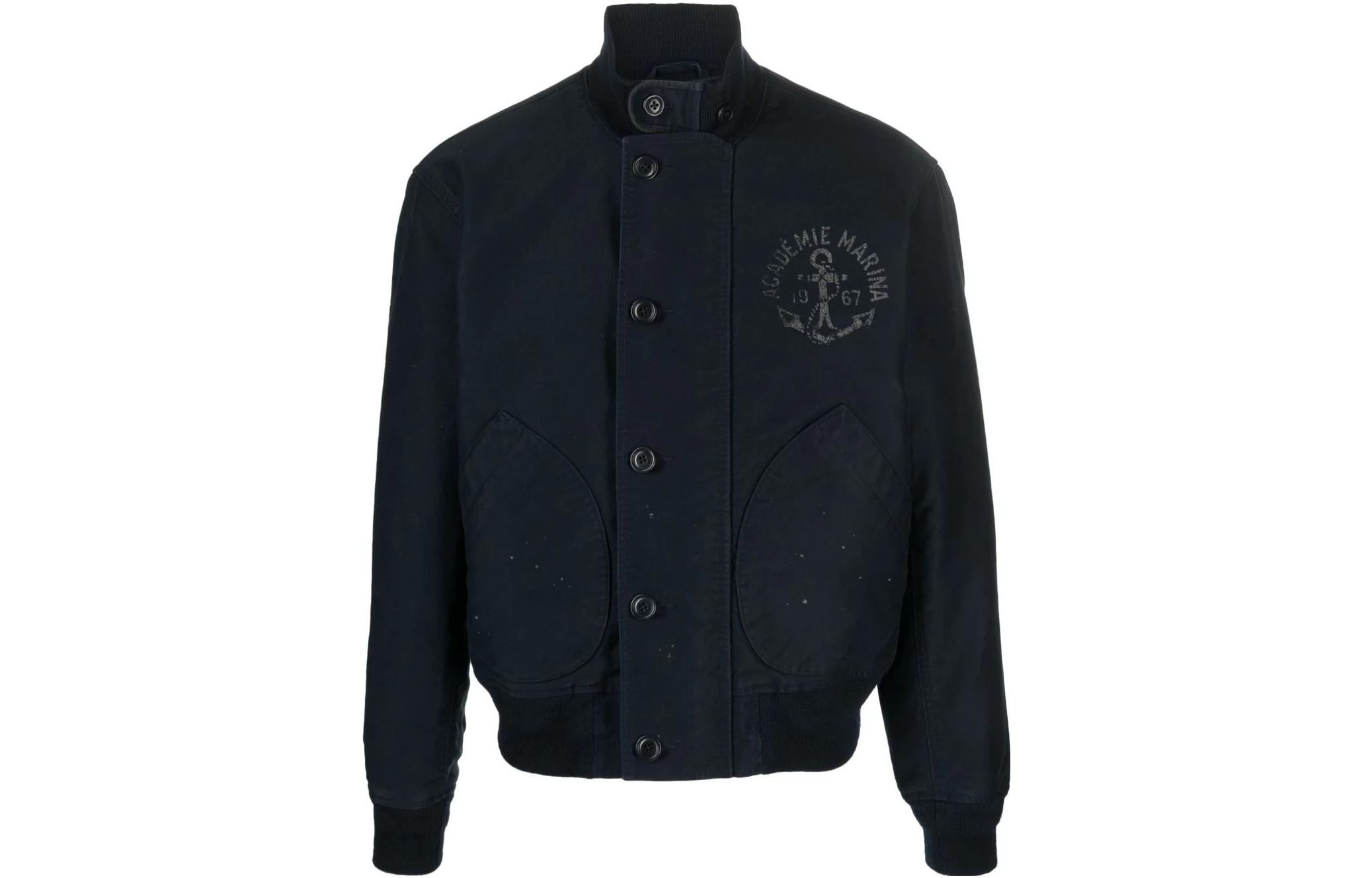 

Polo Ralph Lauren Бомбер с высоким воротом, Marine Blue
