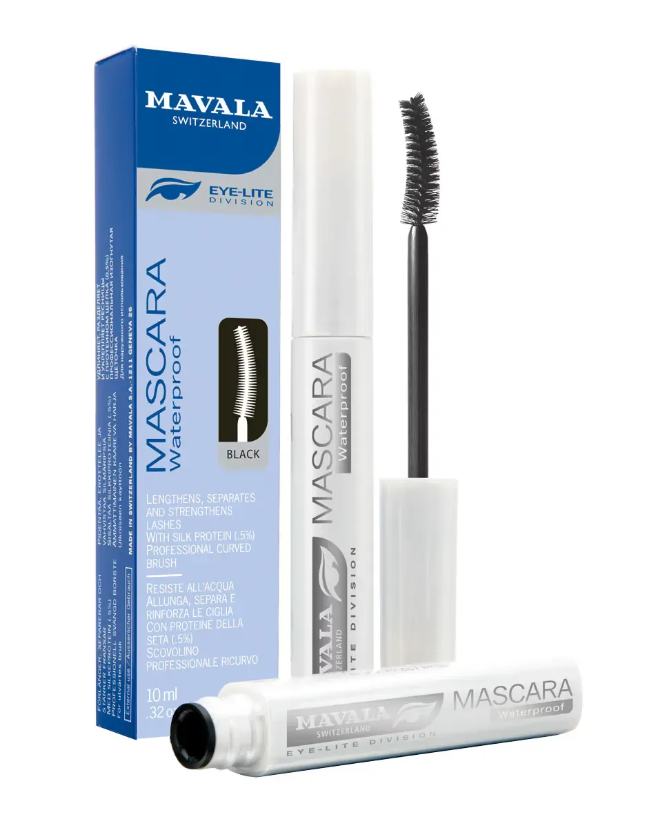Водостойкая тушь для ресниц Mavala, Negro