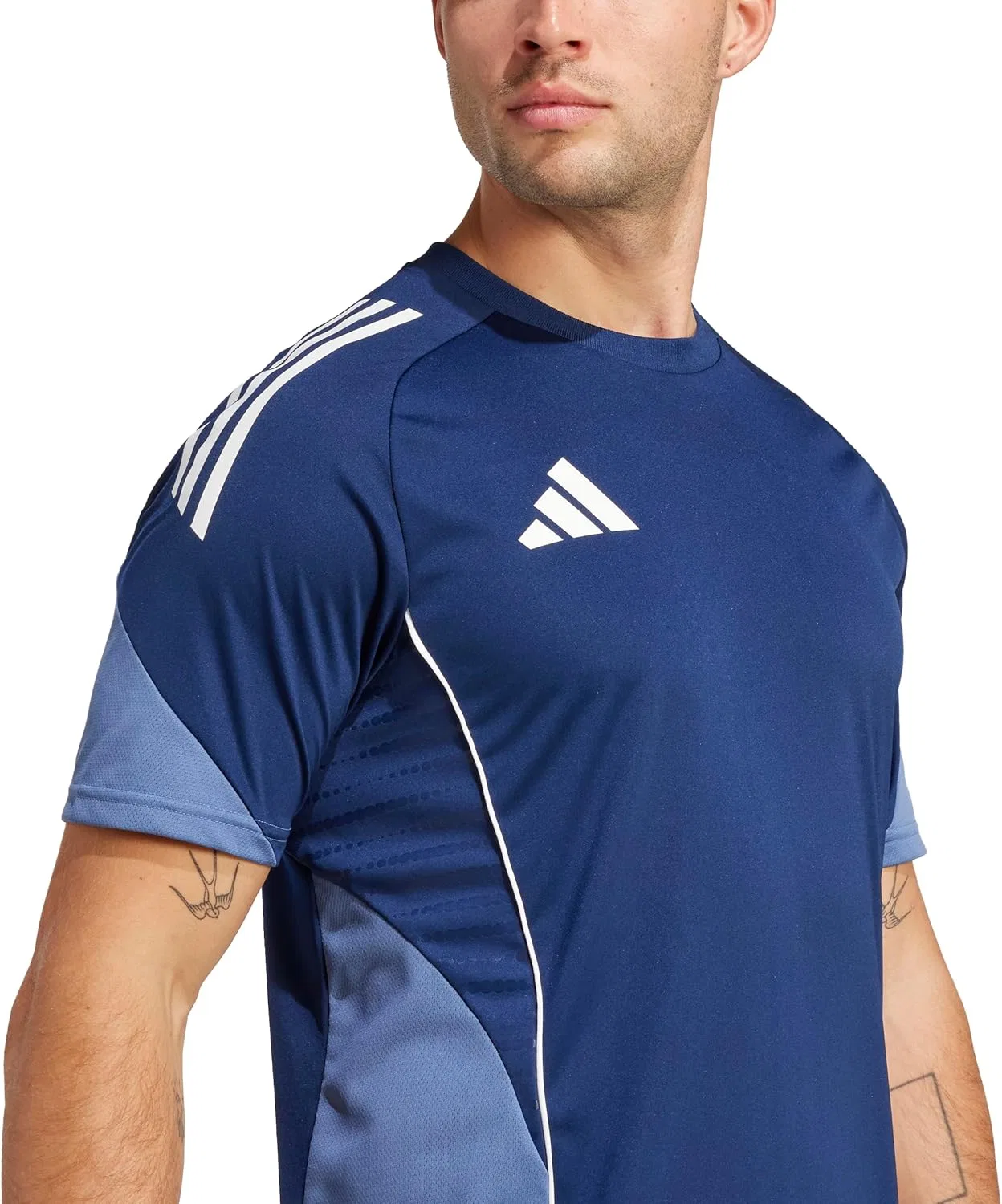 Футболка для тренировок adidas Tiro 24, Team Navy Blue/Crew Blue — фото 4
