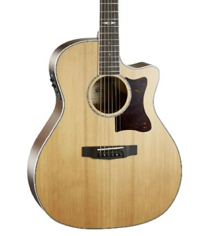 

Акустическая гитара Cort GA5FBWNS Grand Regal Acoustic Electric Cutaway Guitar. Natural Satin