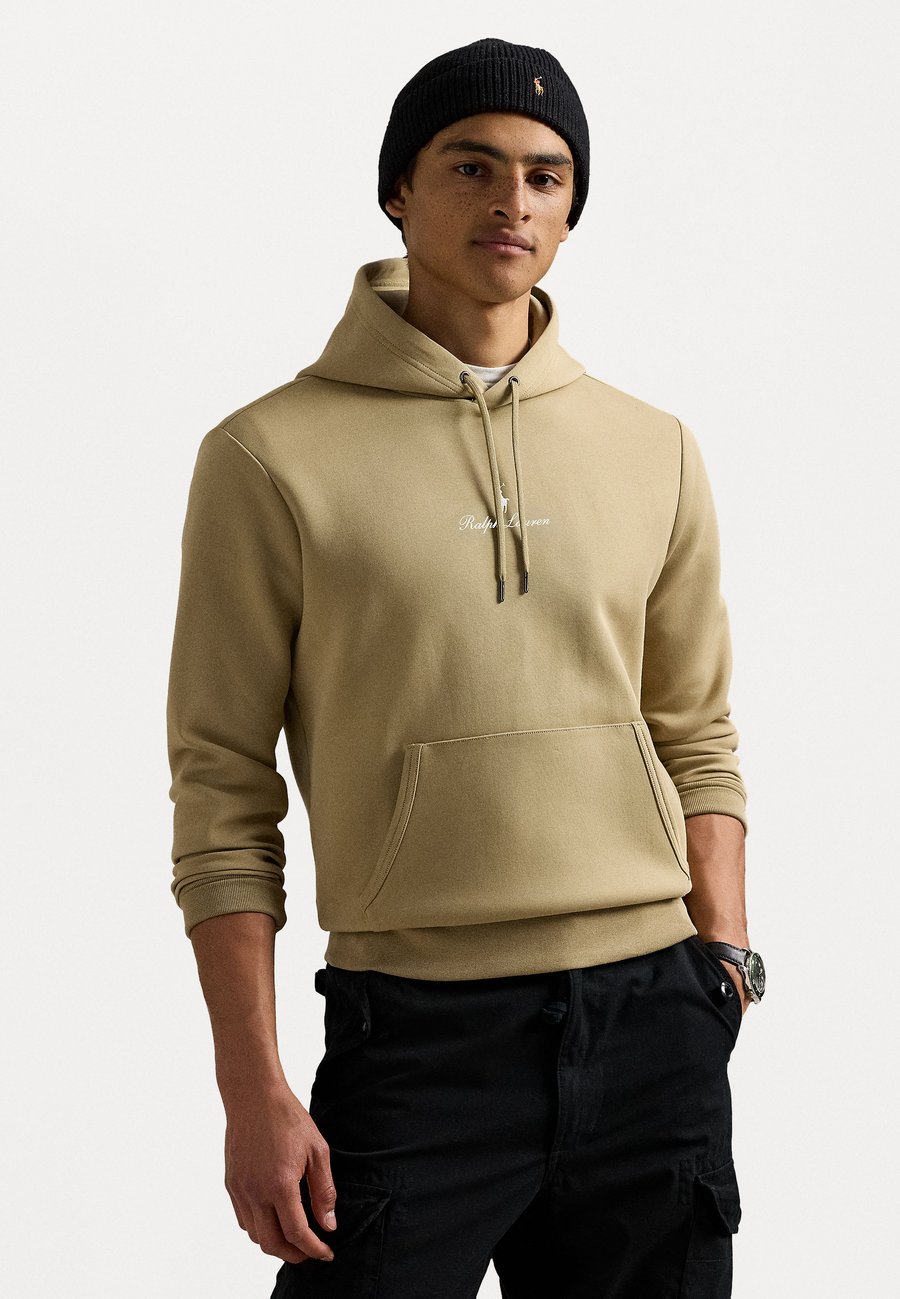 

Худи Polo Ralph Lauren LOGO DOUBLE-KNIT HOODIE, Beige
