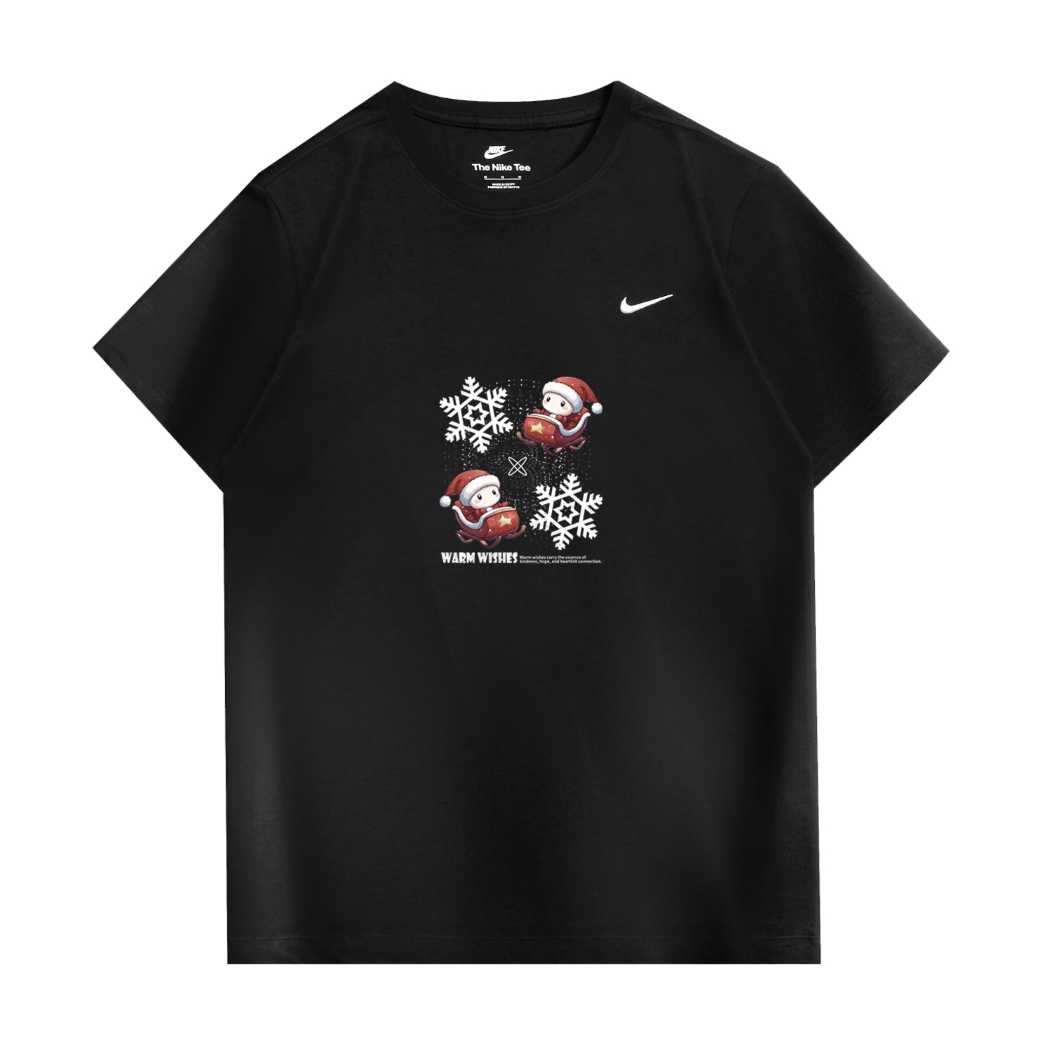 

Nike Спортивная футболка унисекс черная, Черный, Nike Спортивная футболка унисекс черная