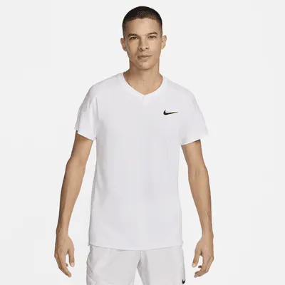

Футболка Nike NikeCourt Slam, белый/черный