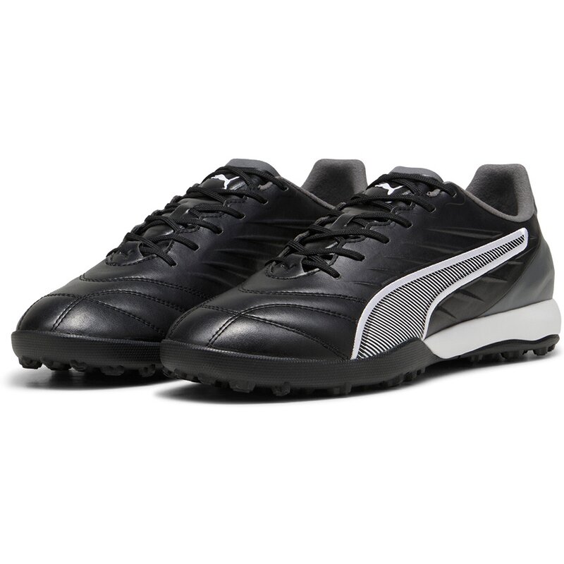 Футбольные бутсы для игры на хард-корте King Pro TT Puma, цвет puma black-puma white-cool dark gray — фото 3