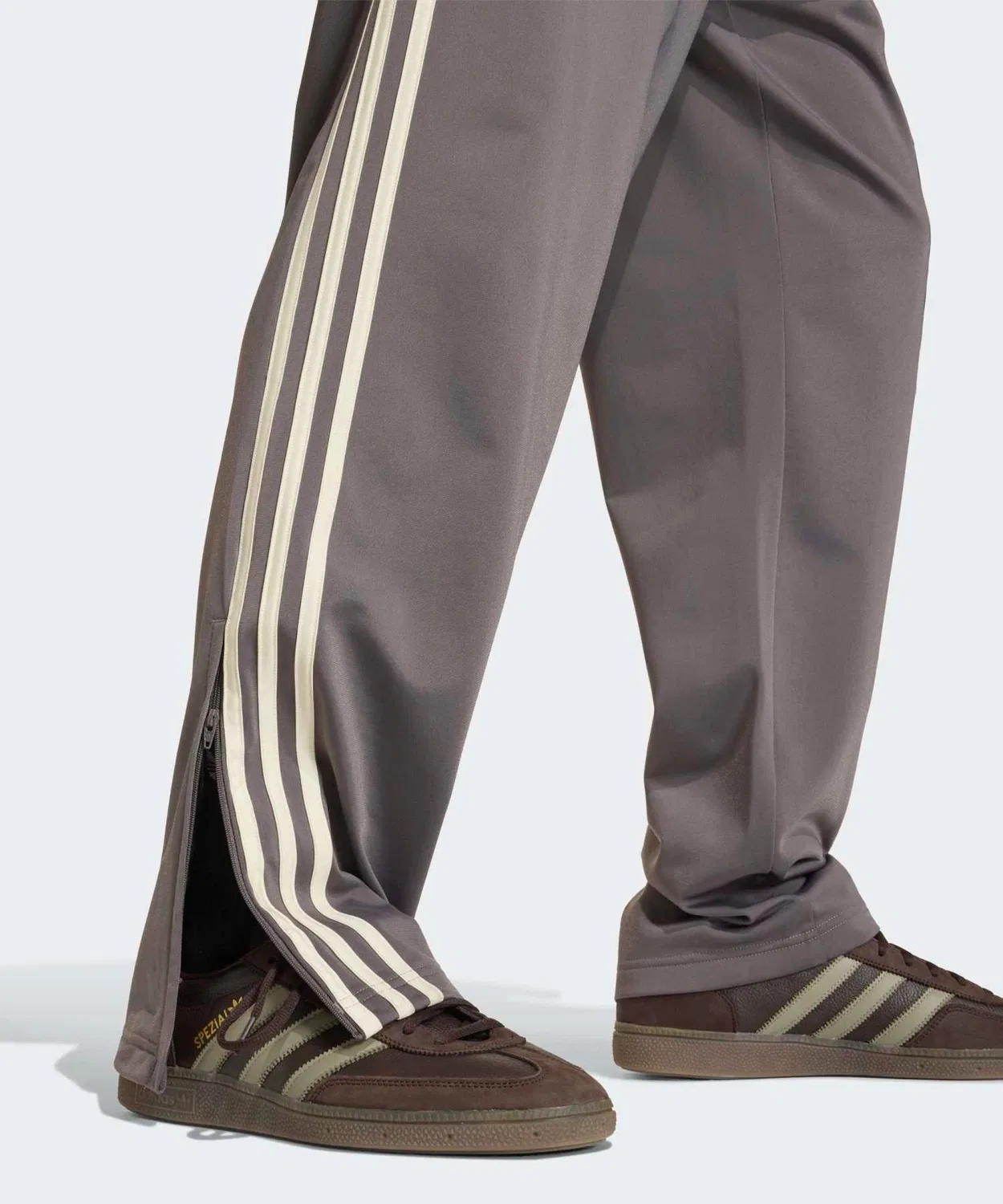 Мужские спортивные штаны с регулируемым поясом Firebird Track Pants Adidas, Grey — фото 4
