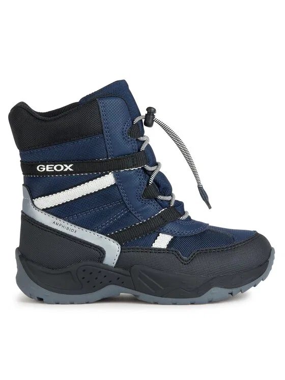 Сноубутсы J Sentiero Boy B Abx Geox, темно-синий
