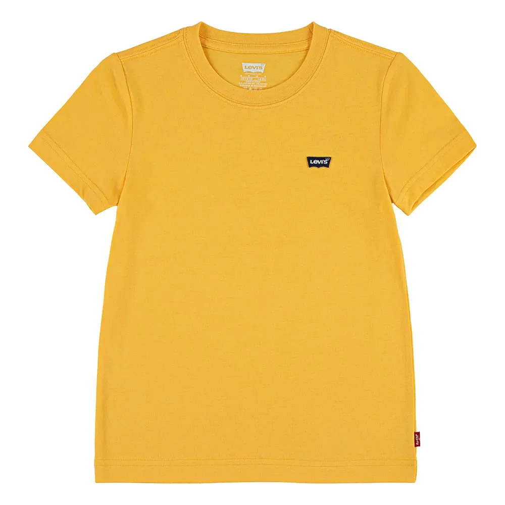 Детская футболка для мальчиков с коротким рукавом Batwing Chest Hit Levi's, Yellow
