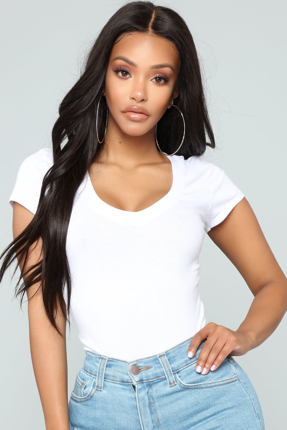 

Топ Fashion Nova 65000, белый