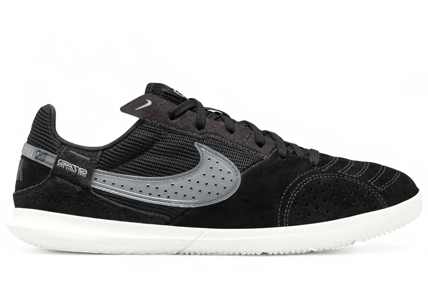 Детские кроссовки с длинным шнурком Nike Jr. Streetgato Nike, Black/Off-Noir/Summit White
