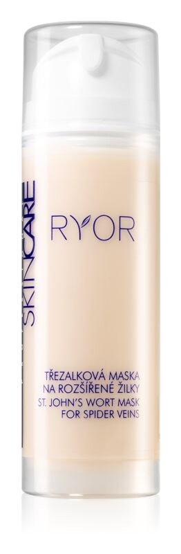 

Маска со зверобоем и комплекс для расширенных и лопнувших капилляров RYOR Skin Care