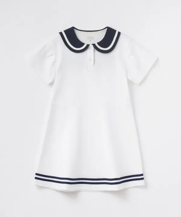 Платье джерси, Sailor Musinsa Standard Kids, белый — фото 2