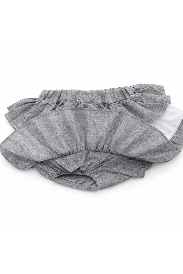 Детский комплект для девочек с длинным рукавом Tazeler Tekstil Ve Gida, Gray — фото 2