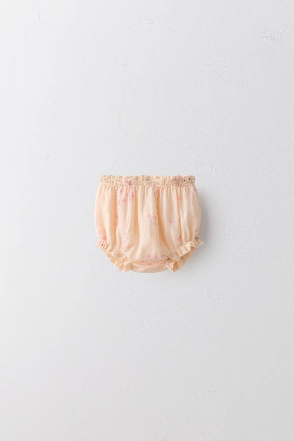 Трусы-слипы из 100% рами с цветочным принтом, лимитированная серия ZARA, Pinks