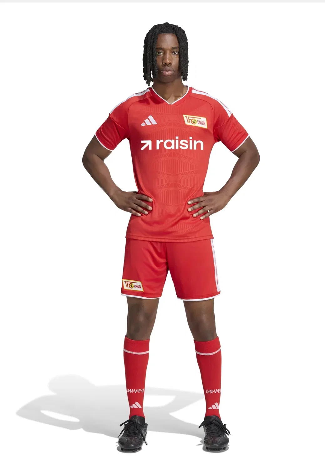 Домашняя форма Union Berlin 26/27 - клубная форма Adidas Performance, Vivid Red