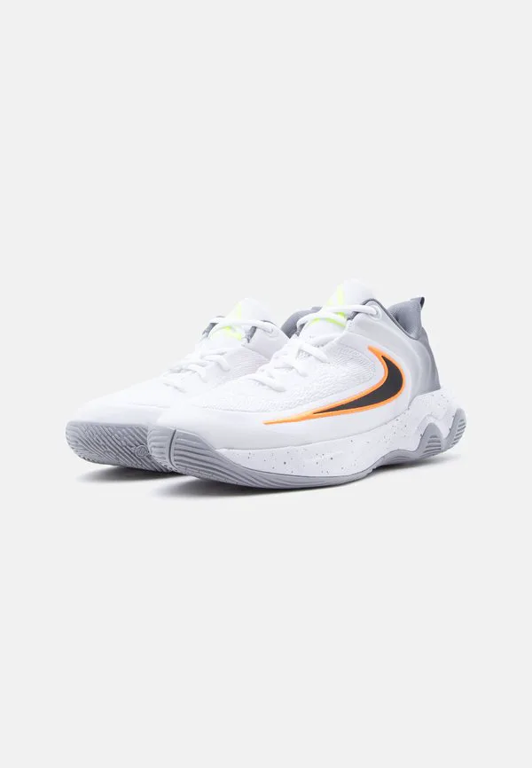 Унисекс баскетбольные кроссовки giannis immortality 4 Nike Performance, White/Black/Volt/Wolf Grey — фото 2