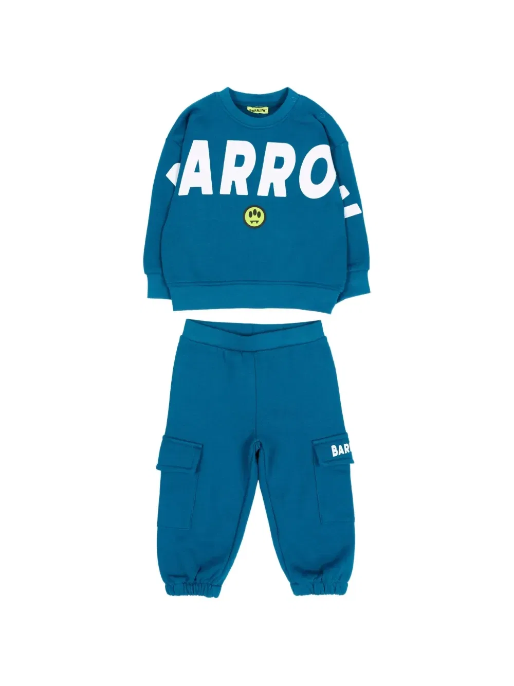 Спортивный костюм карго с логотипом Barrow Kids, синий
