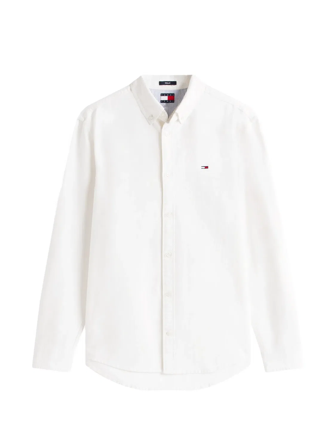 Рубашка с длинными рукавами белая Tommy Hilfiger, белый
