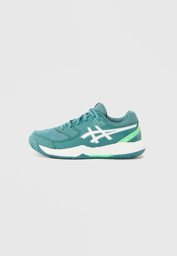 Кроссовки Dedicate 8 унисекс для всех типов поверхностей Asics, белый