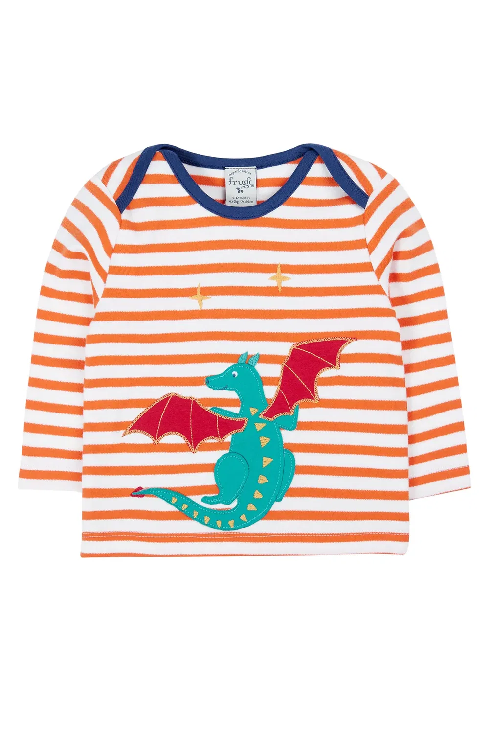 Детский топ с аппликацией Bobby Frugi, Orange