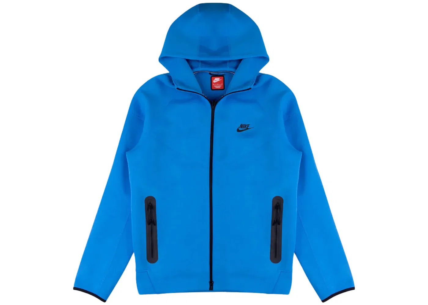 Женская худи на молнии Nike Tech Fleece Windrunner Full-Zip Hoodie, Light Photo Blue